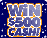 Win $500 CASH